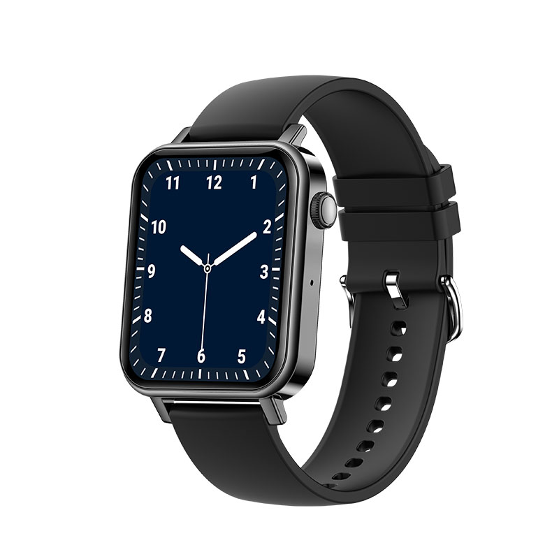 Ceas Smartwatch Touchscreen Unisex Negru Puls Calorii Bluetooth Android IOS SWL17 image0
